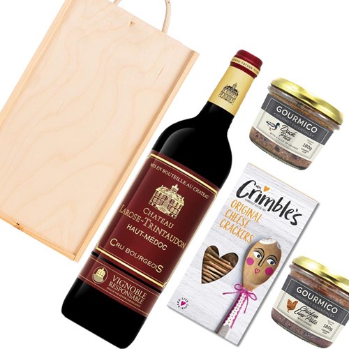 Chateau Larose-Trintaudon Red Wine 75cl And Pate Gift Box